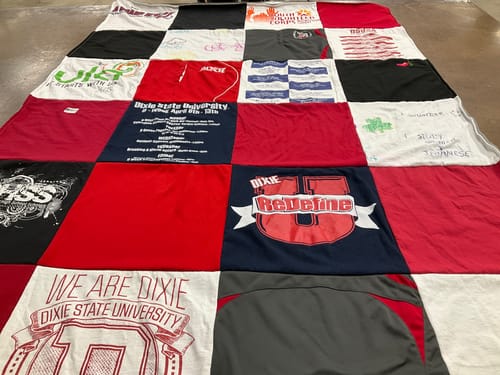 Beverly C. review of Premium T Shirt Quilt image 1 out of 1