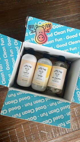 Customer photo review of The Tubby Hair Bundle