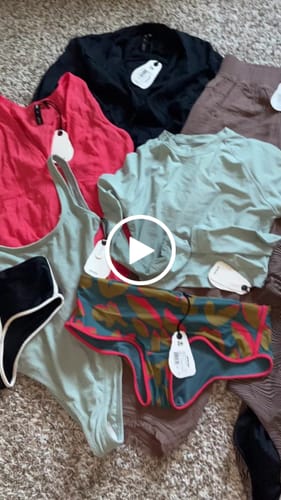Customer video review of prAna NWT/NWOT Women's Wholesale Swim