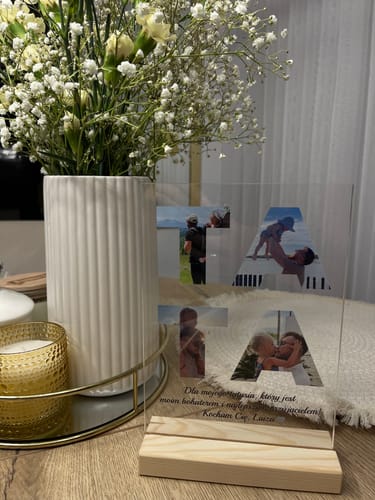 Customer photo review of Personalizowana Tabliczka "TATA"