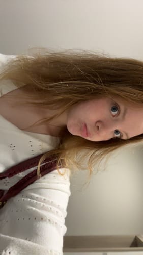 Customer photo review of It girl bag cherry red