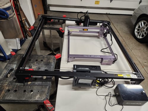 Customer photo review of AtomStack A70 Max Laser Cutter