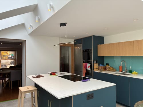 Customer photo review of Dimmable LED Linear Ceiling Hanging Pendant Light