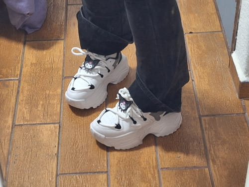 Customer photo review of Kuromi Chunky Cotton White