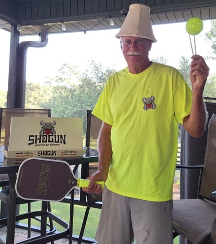 Customer photo review of The Shogun 16mm Pickleball Paddle
