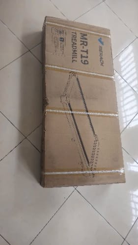 Customer photo review of Quiet Walking Pad Treadmill – Under Desk, Portable, Remote Controlled