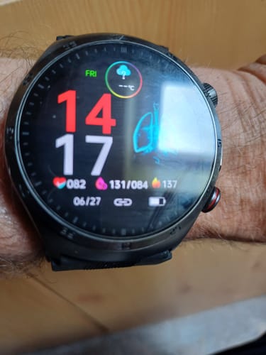 Customer photo review of VitaFit Air3 Smartwatch mit Blutdruckmessung Pumparmband