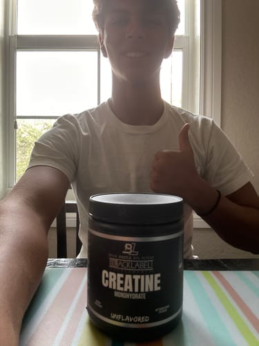 Customer photo review of CREATINE MONOHYDRATE