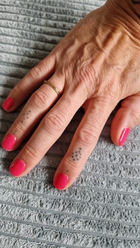Kundenbewertung mit Foto zu UV Gel: Rich Coral