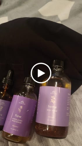 Customer video review of FLOW: Serum for Hormone Support and circulation