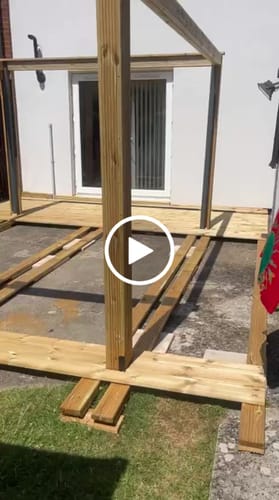 Customer video review of Timber Decking Boards 125mm Wide x 28mm Thick