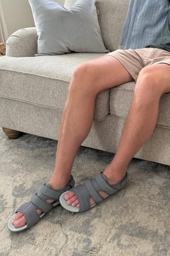 Customer photo review of HF Baresandals IV – Ergonomic Footbed & Ultra-Lightweight Barefoot Sandals (Unisex) (BOGO)