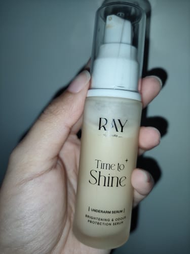 Customer photo review of Time To Shine (Under Arm Serum)