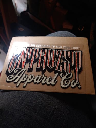 Customer photo review of DARKNESS DECAL