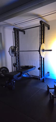 Customer photo review of R7 Smith Machine | Anbau 200 cm