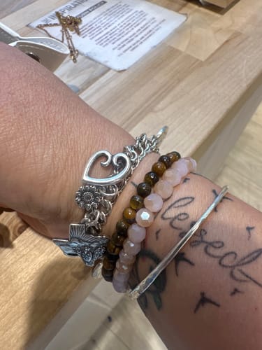 Customer photo review of EARTH STONE NECKLACE (POS)