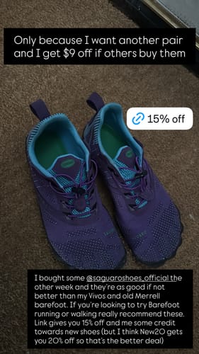 Customer photo review of Free Ⅰ - Barefoot Shoes