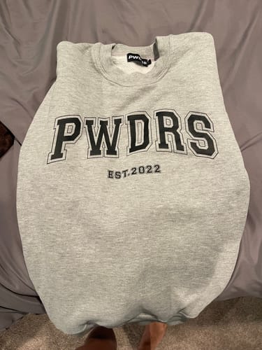 Customer photo review of PWDRS UNIVERSITY CREW