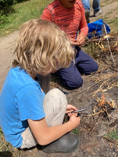 Customer photo review of Black Beards Ferro Rod Fire Starter