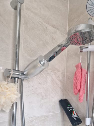 Customer photo review of AquaLab® Shower Filter