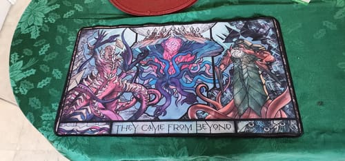 Customer photo review of Custom Size Playmat