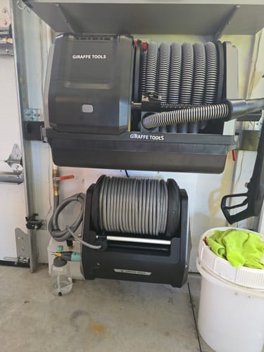 Customer photo review of Grandfalls Retractable Pressure Washer Plus