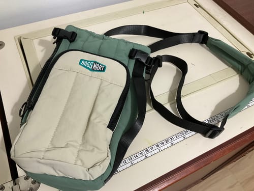 Customer photo review of Paz Water Bottle Sling