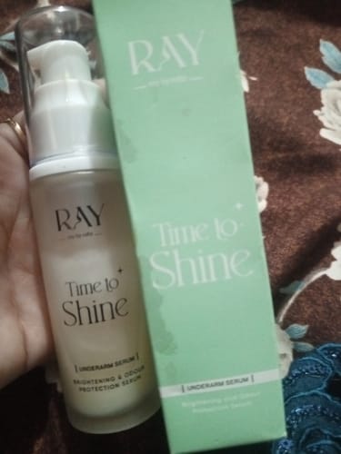 Customer photo review of Time To Shine (Under Arm Serum)