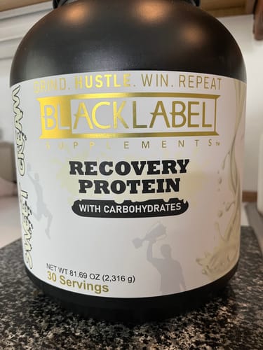 Customer photo review of RECOVERY PROTEIN