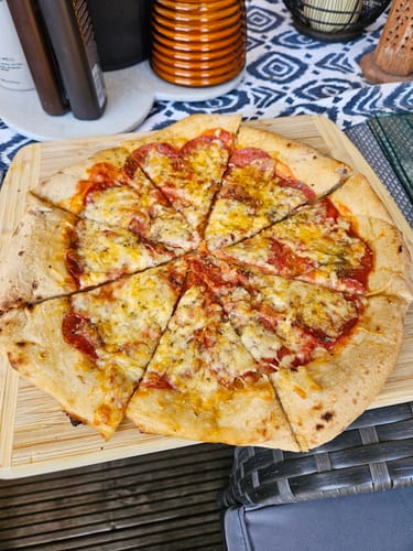 Customer photo review of Sourdough Pizza Bases