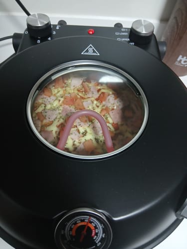 Customer photo review of Horno Pizza a la Piedra Black Edition 2.0 Kitchen-It