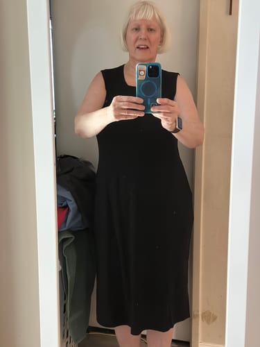 Customer photo review of Cassie Dress - Black