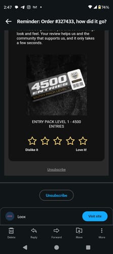 Customer photo review of ENTRY PACK LEVEL 1 - 4500 ENTRIES