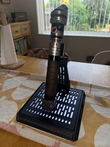 Customer photo review of Combat Saber - Model Starkiller 2