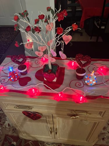 Customer photo review of the Pink Pumpkin with Rainbow Stem