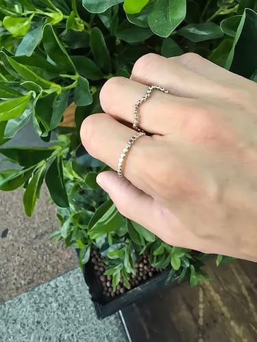 Customer photo review of Dot Philosophy Ring