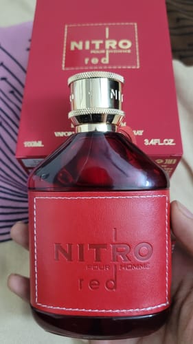 Customer photo review of Dumont Nitro Red Pour Homme Eau De Parfum For Men