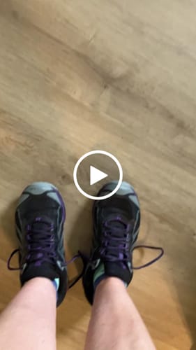 Customer video review of Amelia No Show Tab Lightweight Socks - Tropical Dream