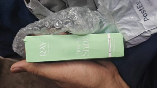 Customer photo review of Time To Shine (Under Arm Serum)