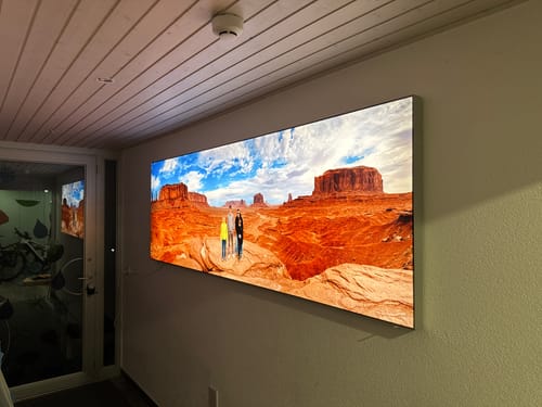Customer photo review of Canvalight® Leuchtbild | Eigenes Motiv | Panorama