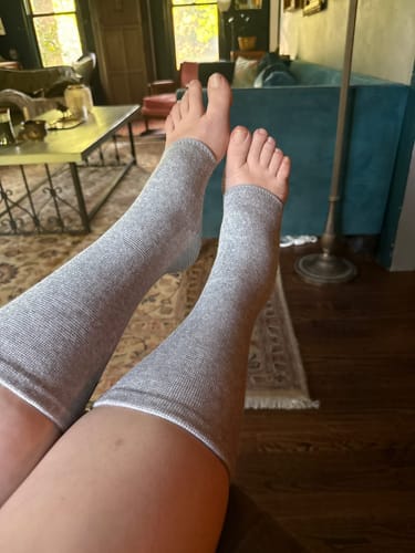 Customer photo review of Elite Bamboo Soothing Footsleeves- 50% OFF