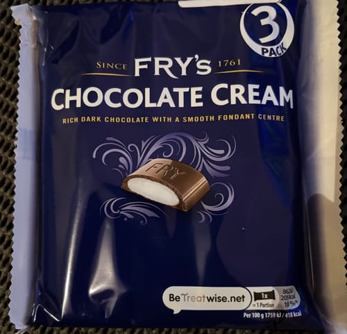Customer photo review of Frys Peppermint Cream, 3pk