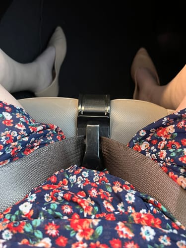 Customer photo review of Pregnancy Safety Belt - 50% OFF Until Stocks Lasts