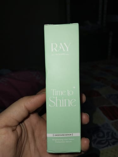 Customer photo review of Time To Shine (Under Arm Serum)