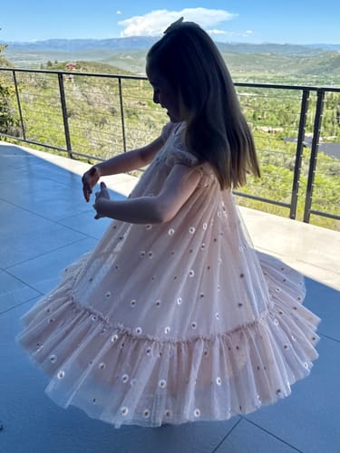Customer photo review of Dainty Daisies Dress