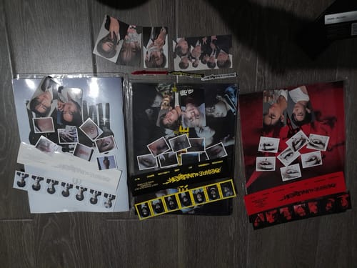 Customer photo review of ENHYPEN - DESIRE : UNLEASH 6TH MINI ALBUM WEVERSE SHOP GIFT STANDARD SET