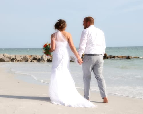 Customer photo review of Lace Trumpet Mermaid Tulle Champagne Wedding Dress