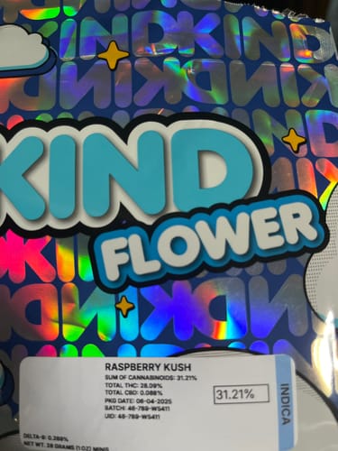 Customer photo review of Raspberry Kush - 28 Grams - Minis (Indica)