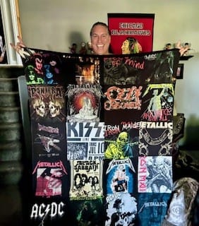 Customer photo review of Premium T Shirt Quilt