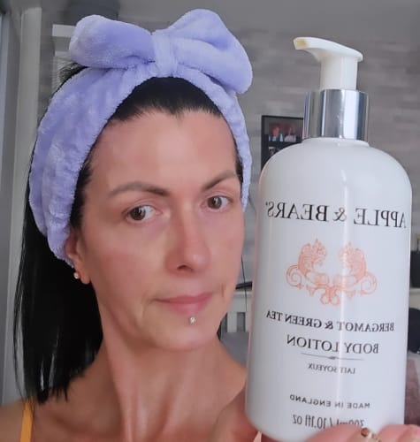 Customer photo review of Bergamot & Green Tea Body Lotion 300ml /10.1 fl oz